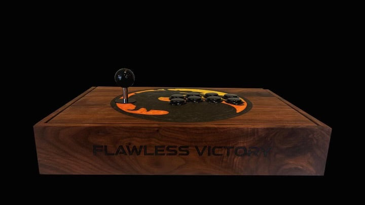 Mortal Combat inspired arcade fight stick (carcass only)